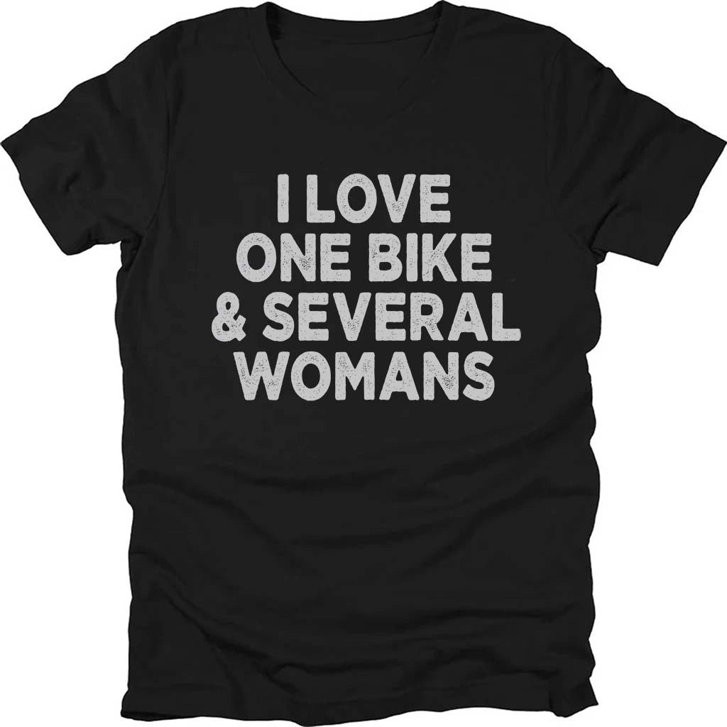 I Love One Bike T-shirt