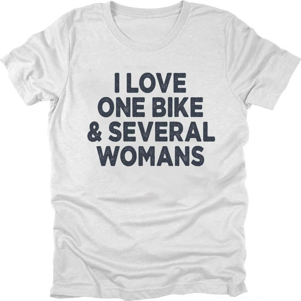 I Love One Bike T-shirt