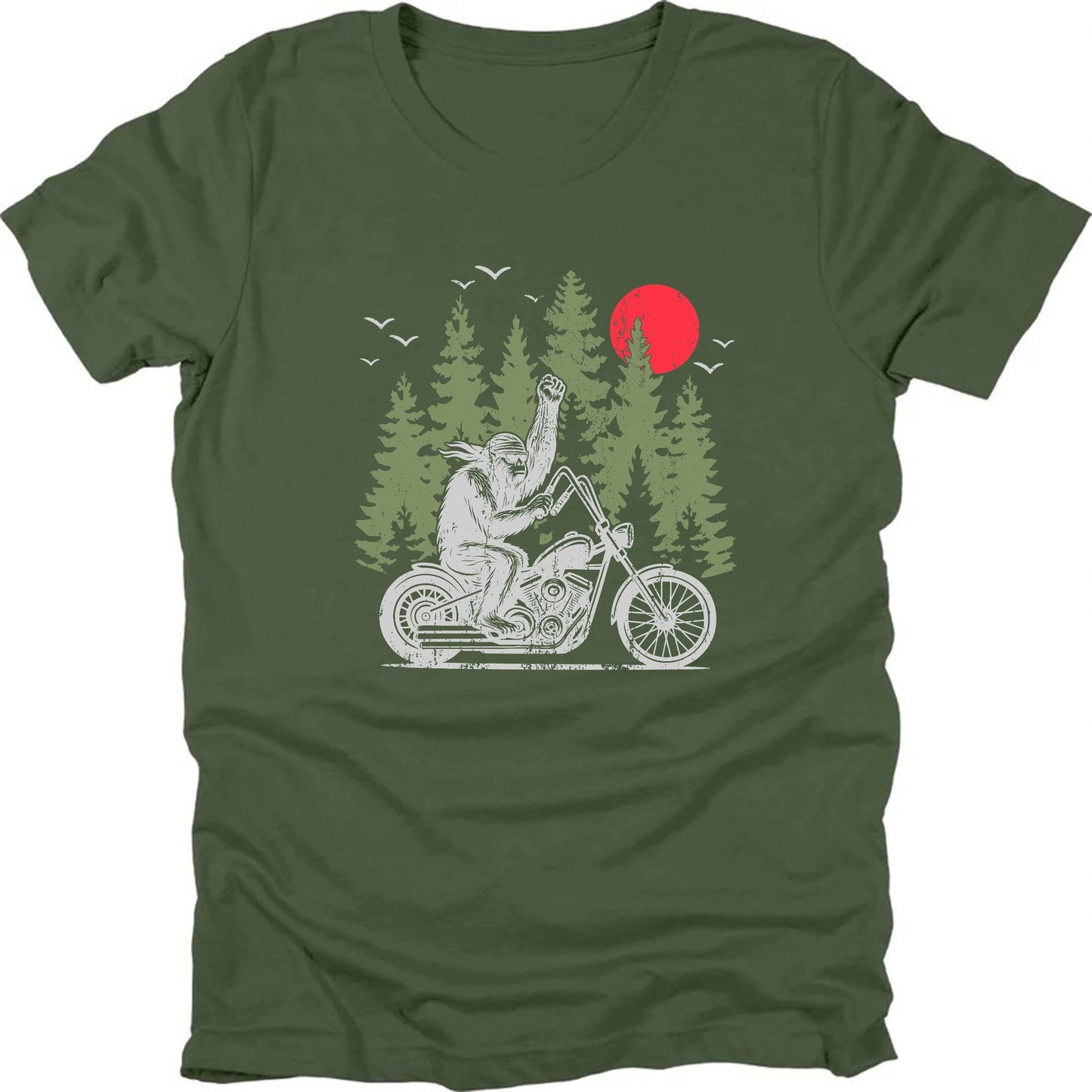 Big Foot Biker T-shirt