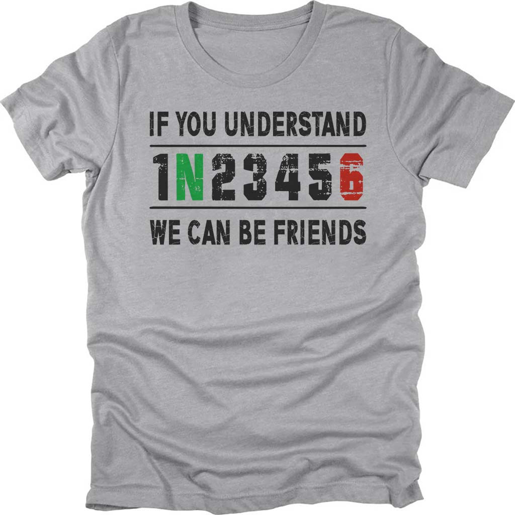 We Can Be Friends Biker T-shirt