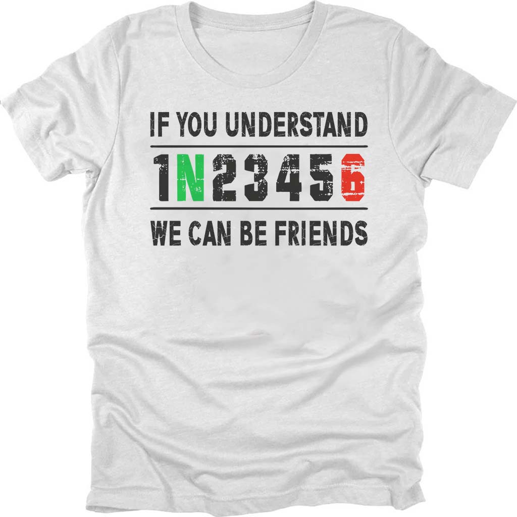We Can Be Friends Biker T-shirt