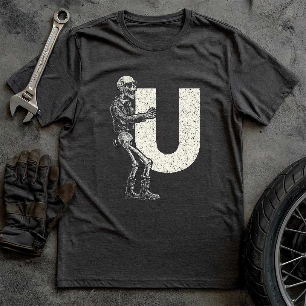 Skull F U T-shirt
