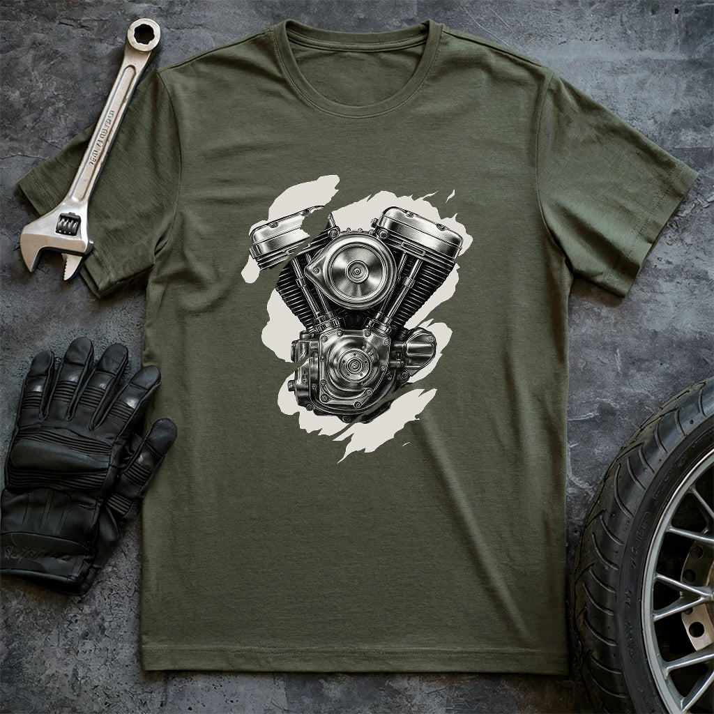 Inside Biker T-shirt