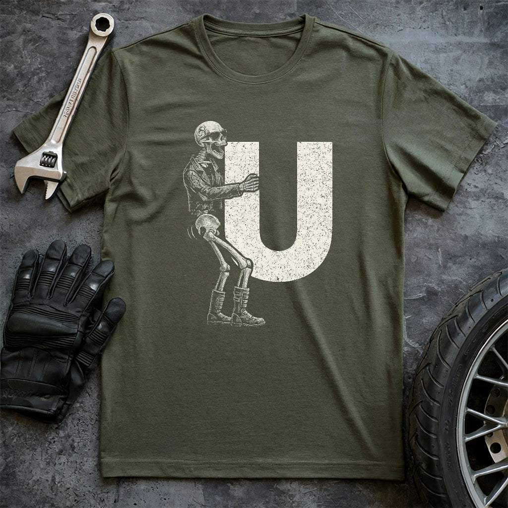 Skull F U T-shirt