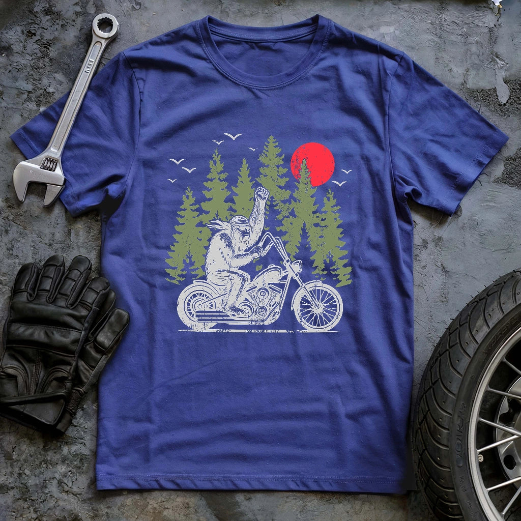 Big Foot Biker T-shirt