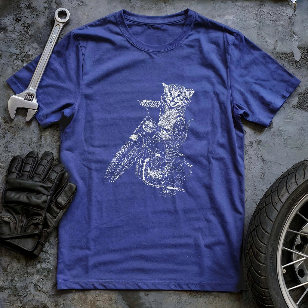 Cat Biker T-shirt