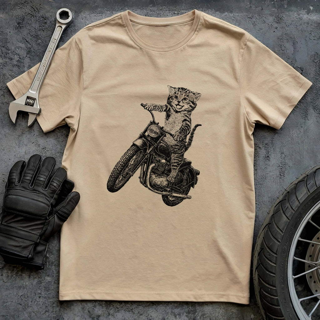 Cat Biker T-shirt