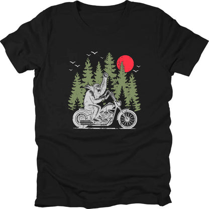 Big Foot Biker T-shirt