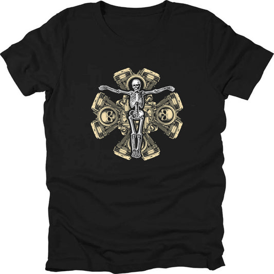 Chopperholic Cross T-shirt