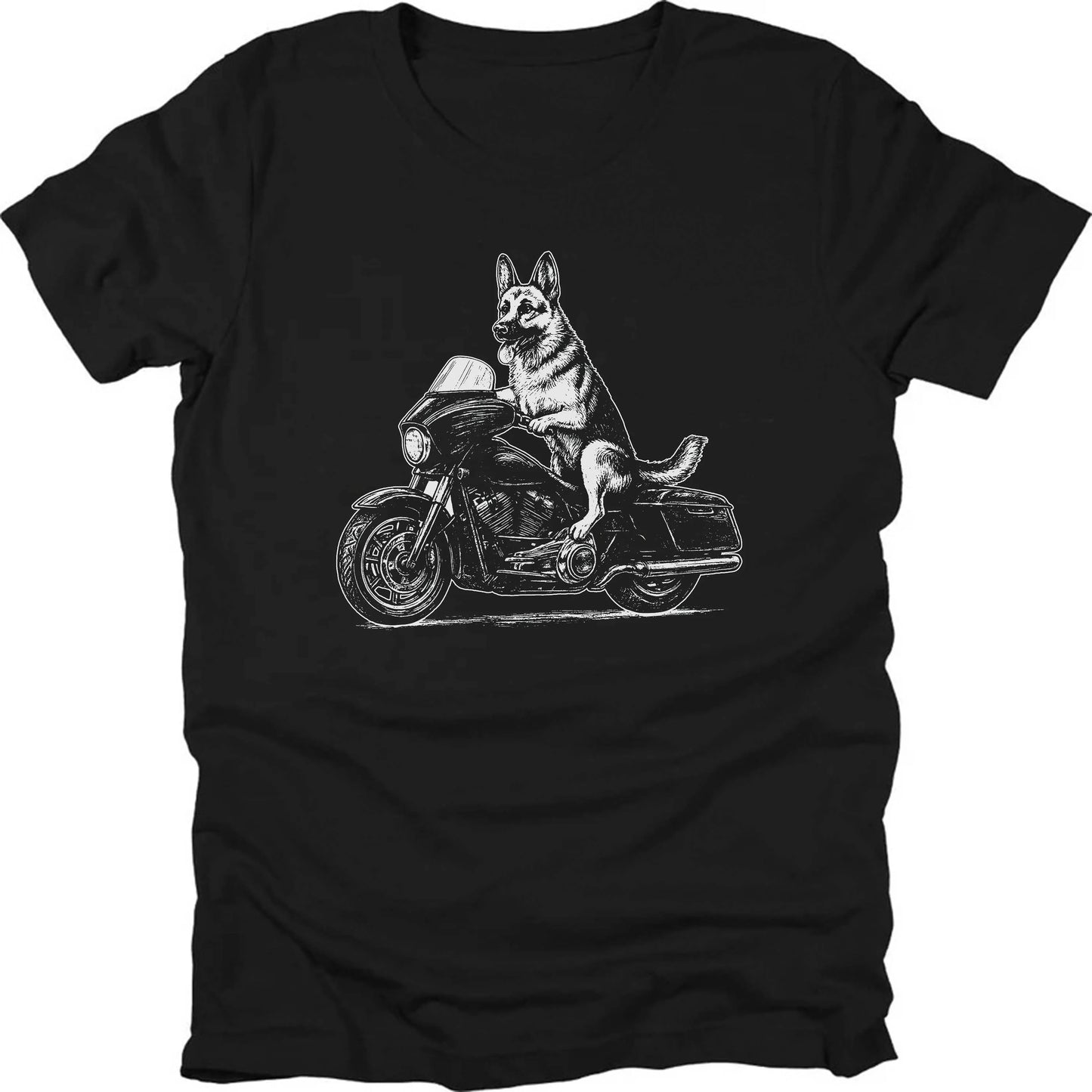 Dog Biker T-shirt