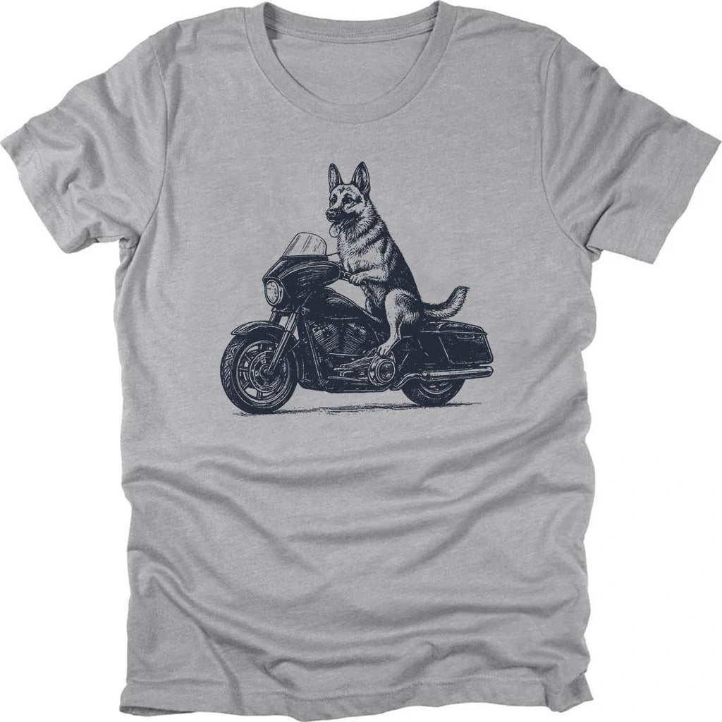 Dog Biker T-shirt