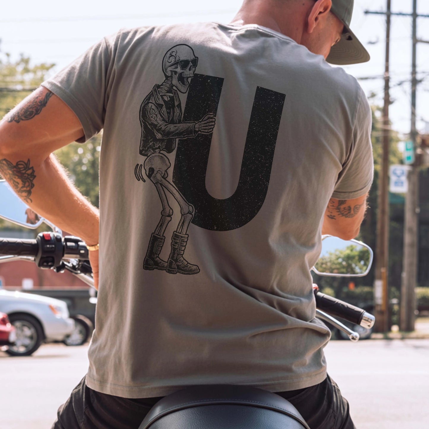 Skull F U T-shirt
