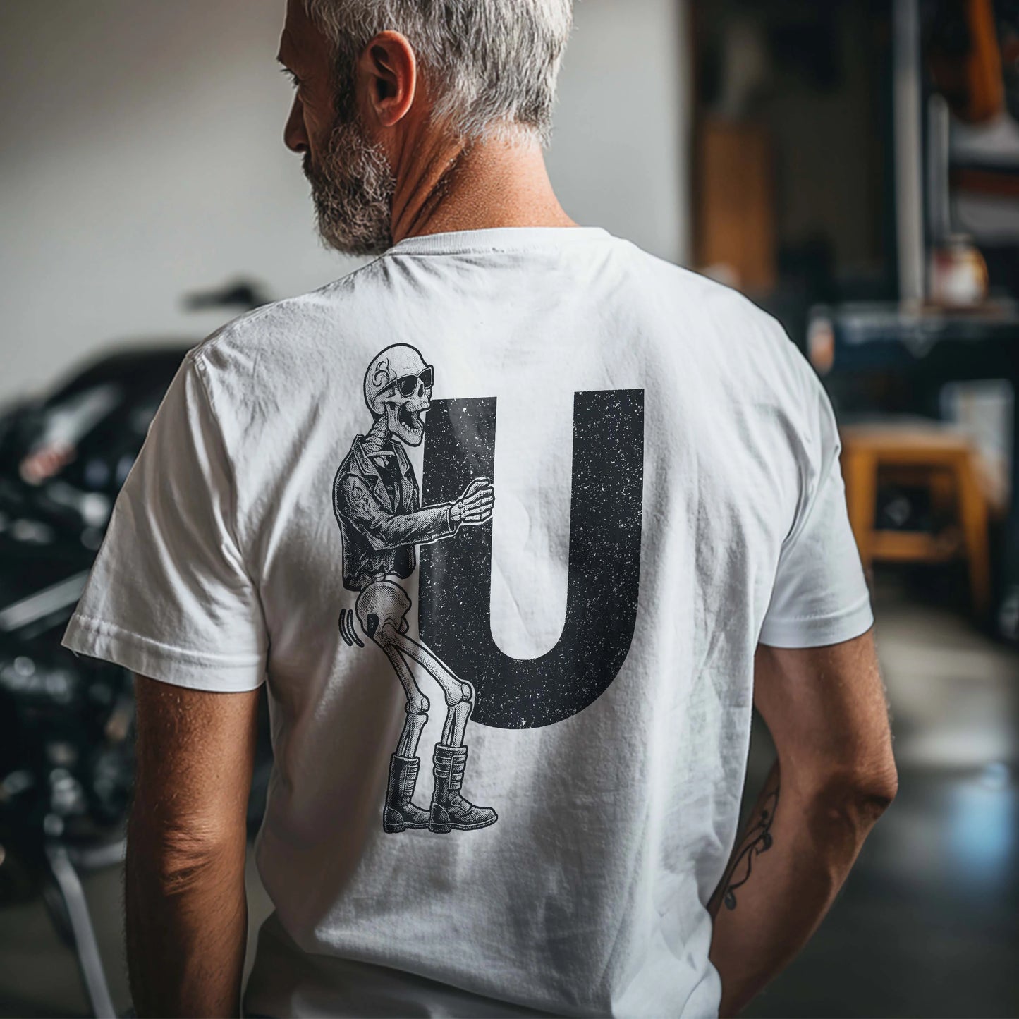 Skull F U T-shirt