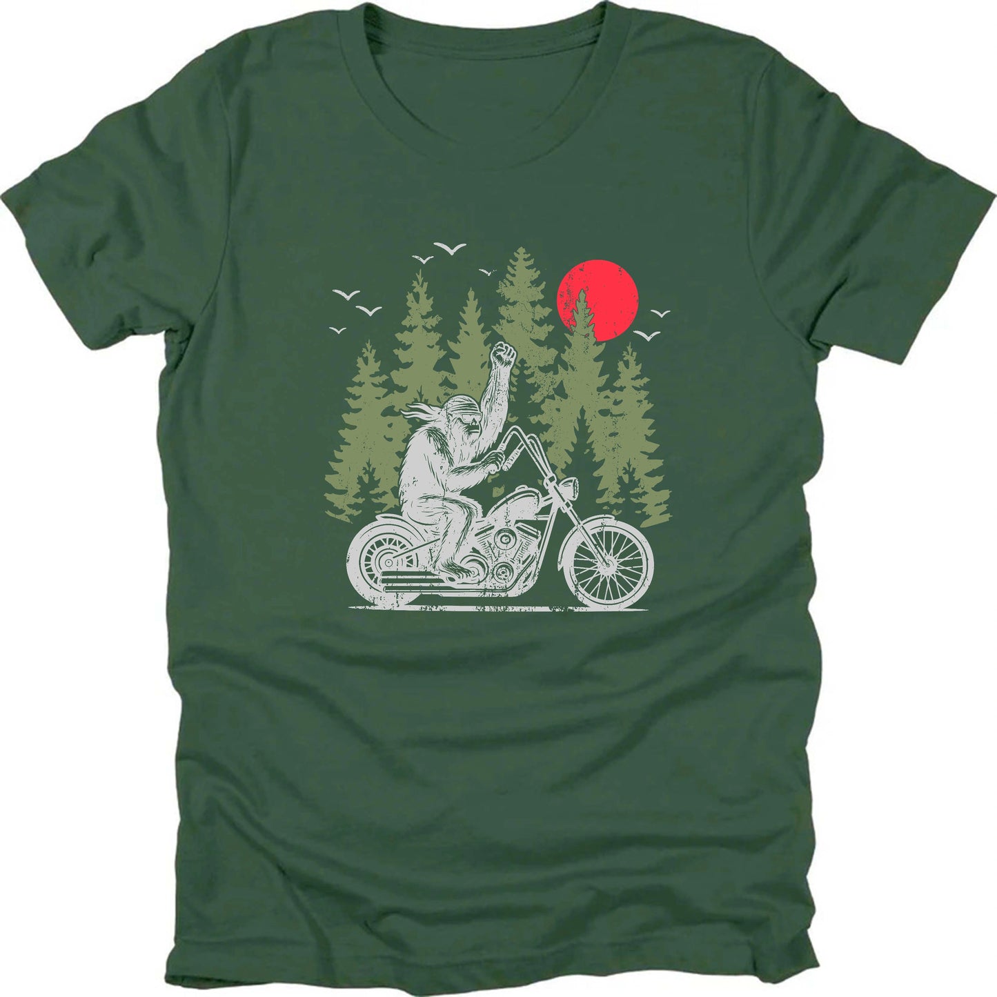 Big Foot Biker T-shirt