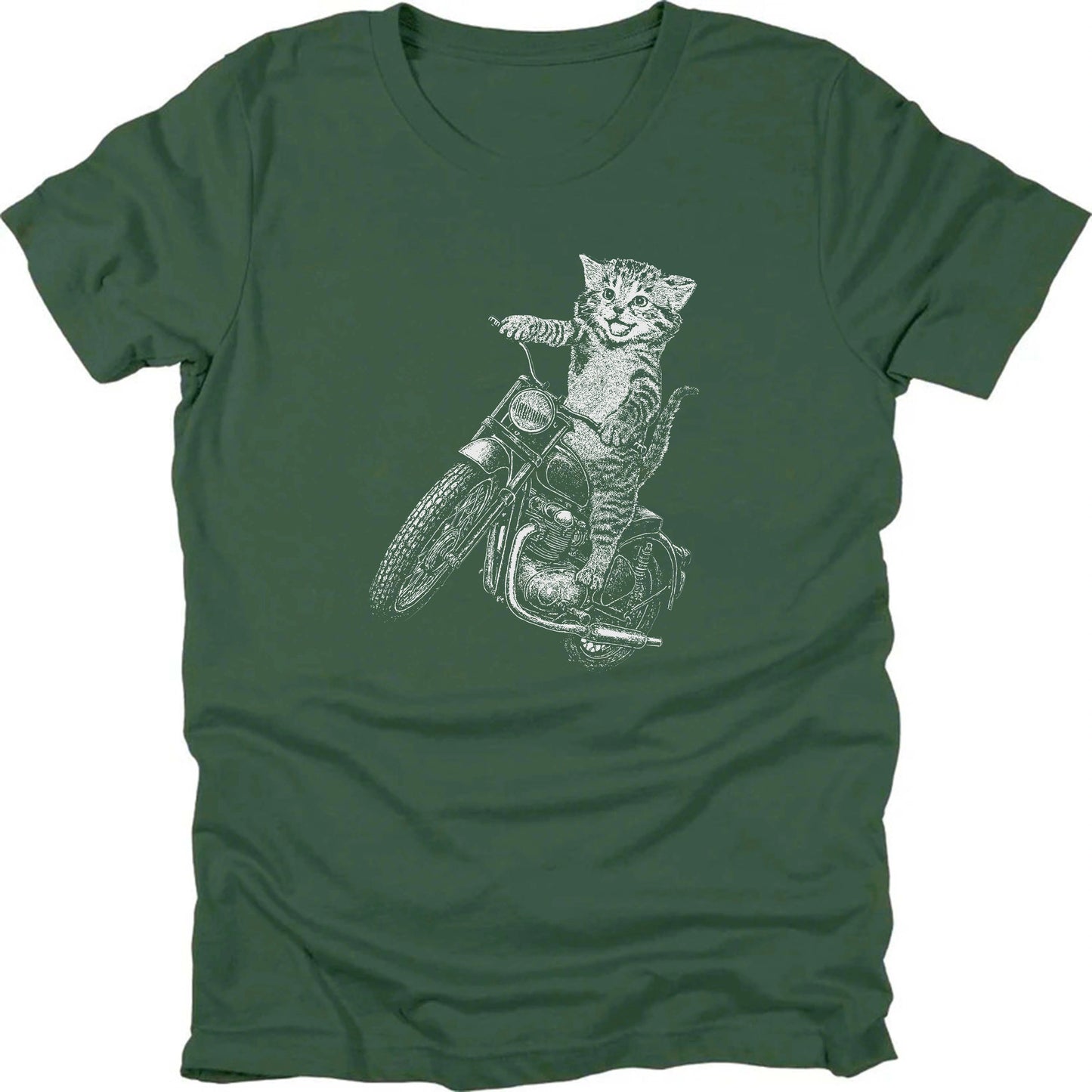 Cat Biker T-shirt