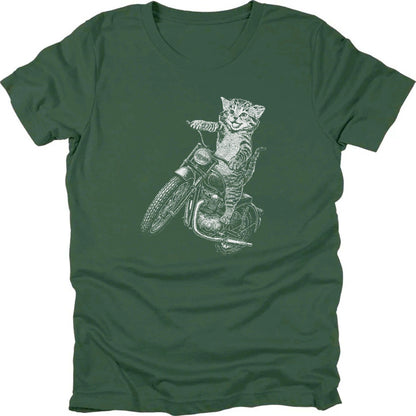 Cat Biker T-shirt