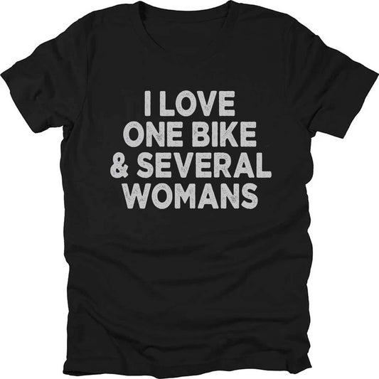 I Love One Bike T-shirt