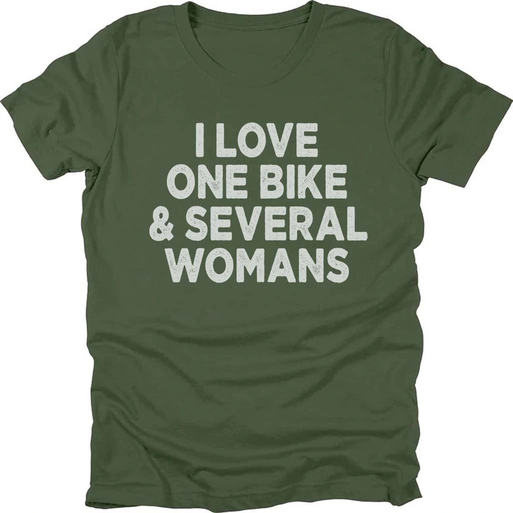 I Love One Bike T-shirt