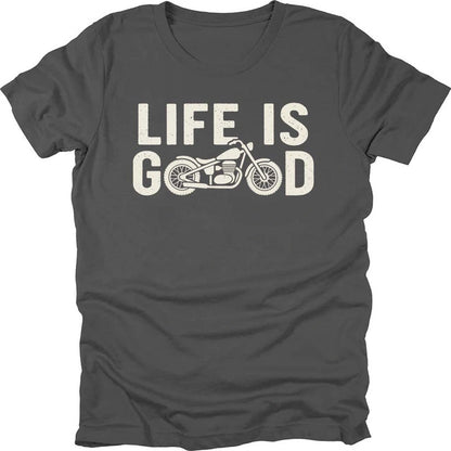 Life Is Good Biker T-shirt