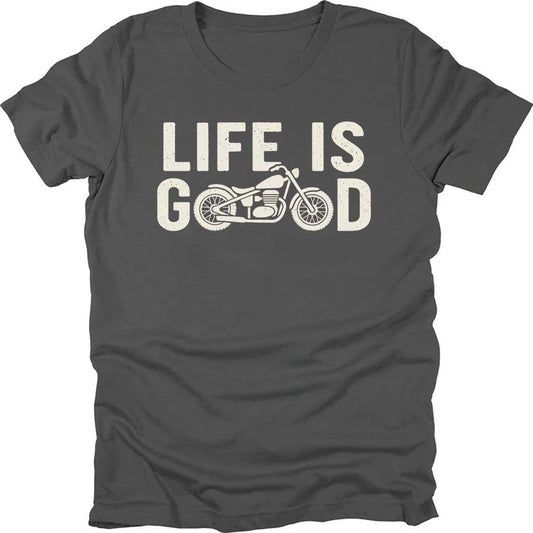 Life Is Good Biker T-shirt