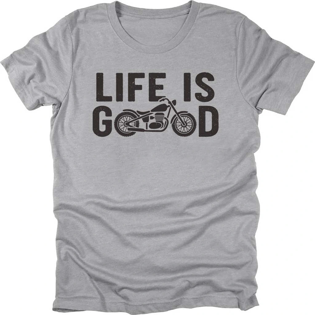 Life Is Good Biker T-shirt
