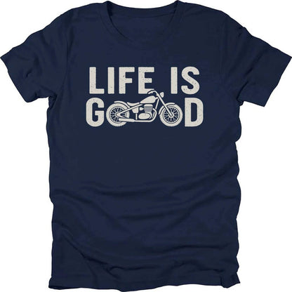 Life Is Good Biker T-shirt