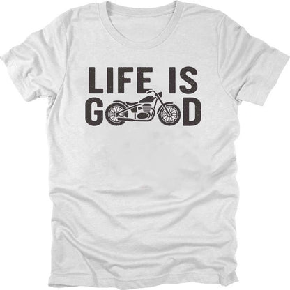 Life Is Good Biker T-shirt