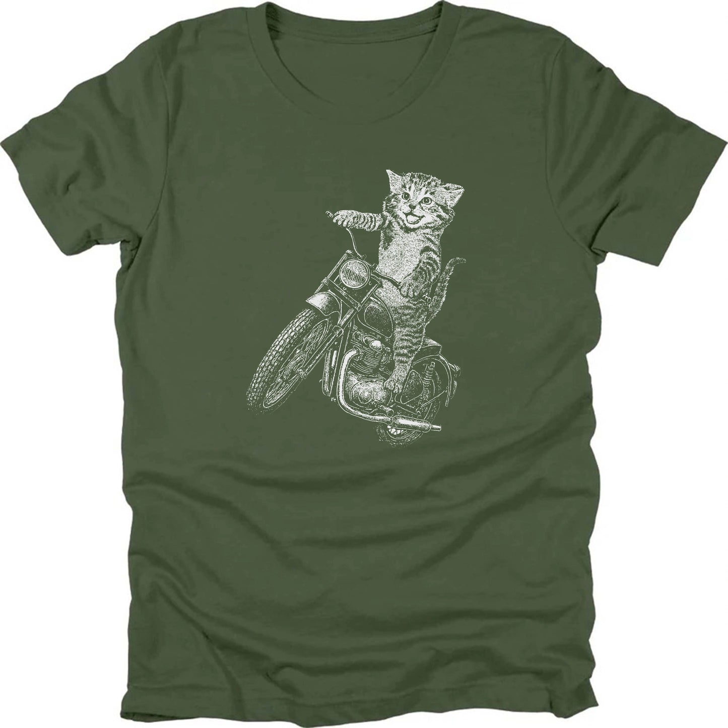 Cat Biker T-shirt