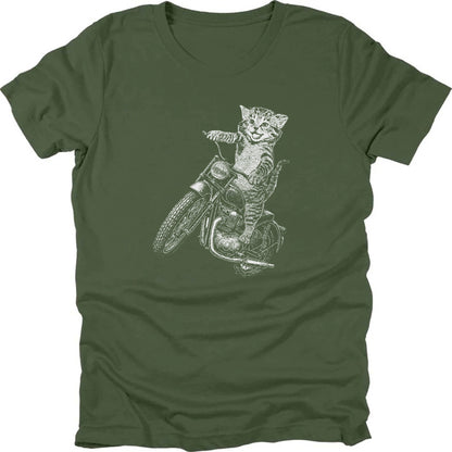 Cat Biker T-shirt