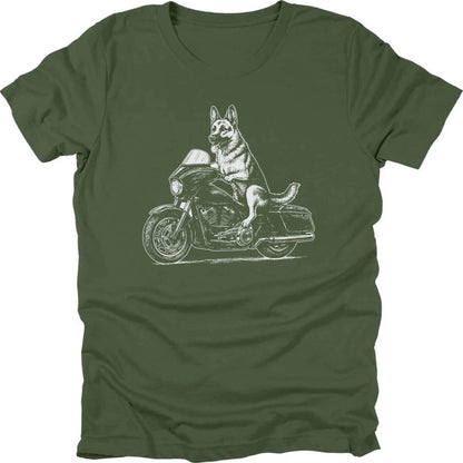 Dog Biker T-shirt