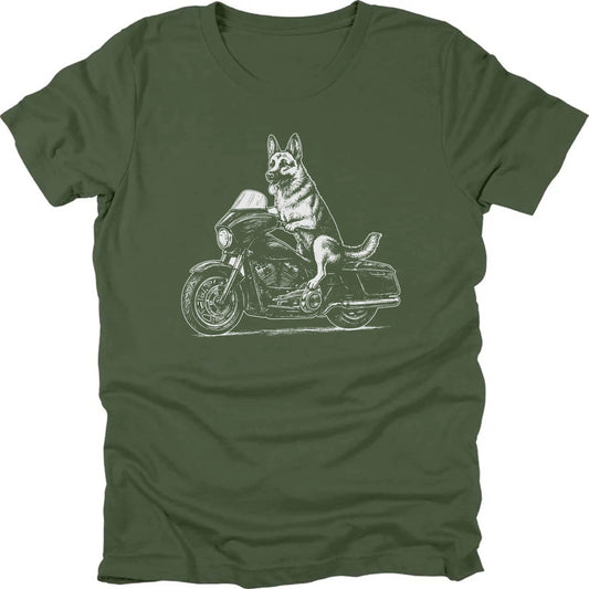 Dog Biker T-shirt