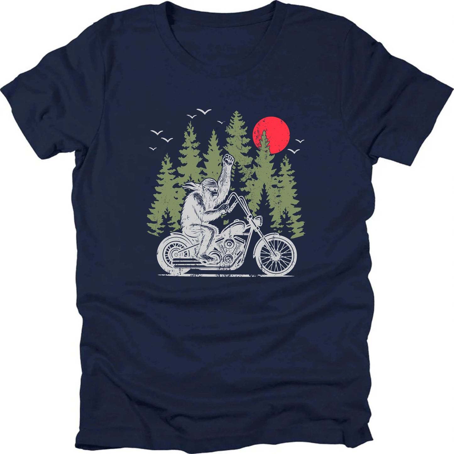 Big Foot Biker T-shirt