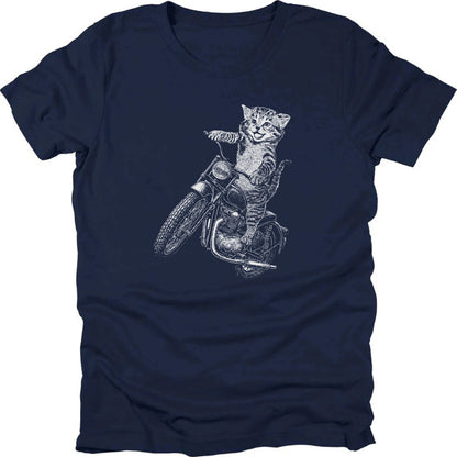 Cat Biker T-shirt
