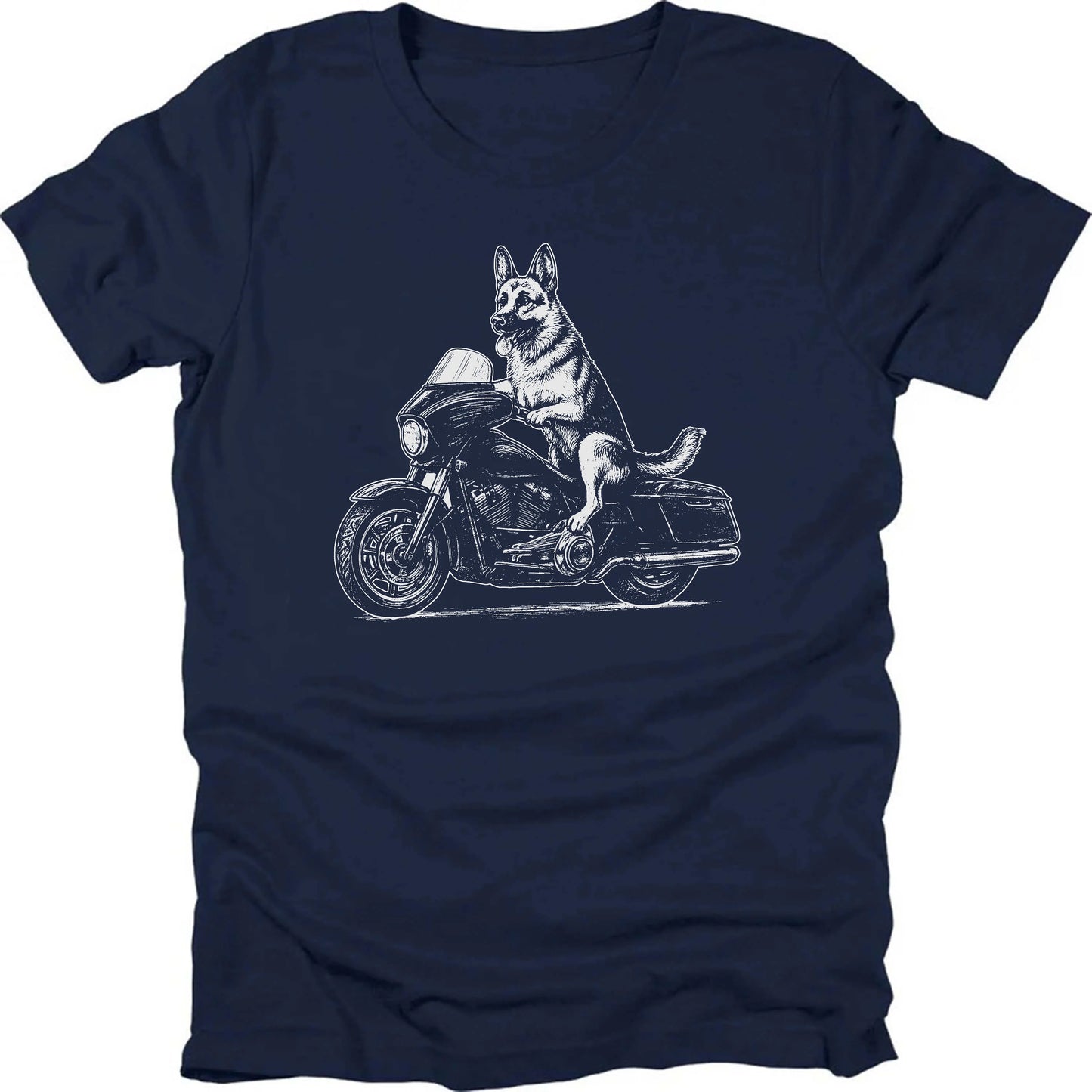 Dog Biker T-shirt