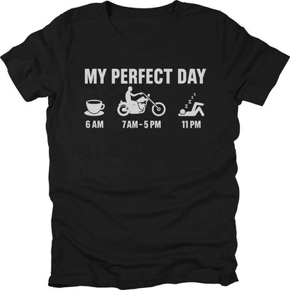 Perfect Biker Day T-shirt