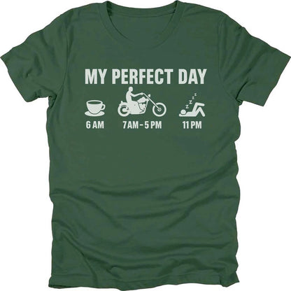 Perfect Biker Day T-shirt