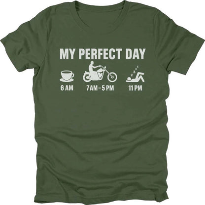 Perfect Biker Day T-shirt