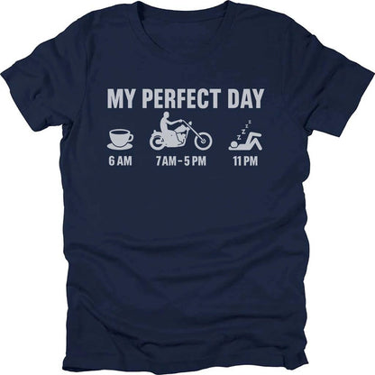 Perfect Biker Day T-shirt
