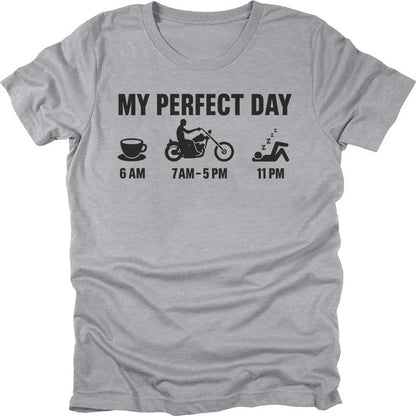 Perfect Biker Day T-shirt