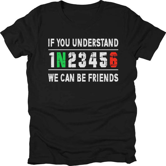 We Can Be Friends Biker T-shirt