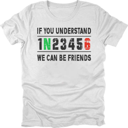 We Can Be Friends Biker T-shirt