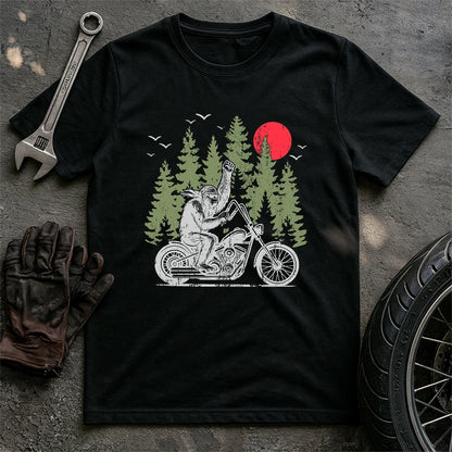 Big Foot Biker T-shirt