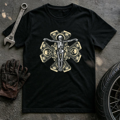 Chopperholic Cross T-shirt
