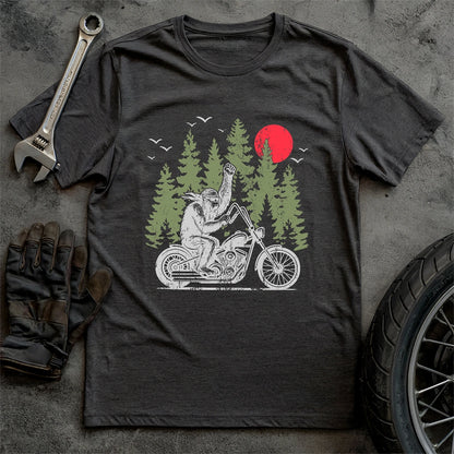Big Foot Biker T-shirt