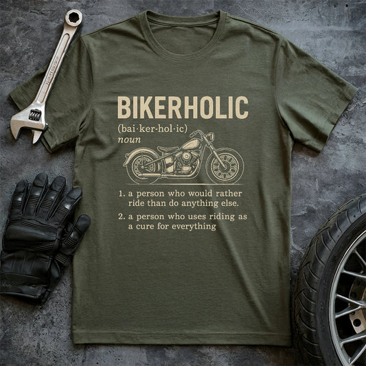 Bikerholic T-shirt