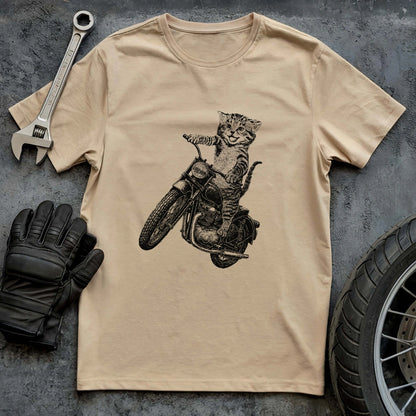 Cat Biker T-shirt