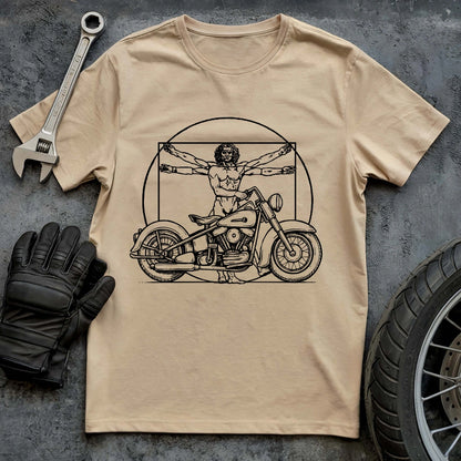 Vitruvian Biker T-shirt