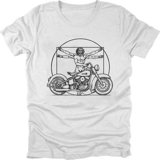 Vitruvian Biker T-shirt